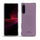 Lederschutzhülle Sony Xperia 1 III - Lilas PU