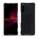 硬质真皮保护套 Sony Xperia 1 III - Noir élégant