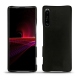 Custodia in pelle Sony Xperia 1 III - Noir Veggie