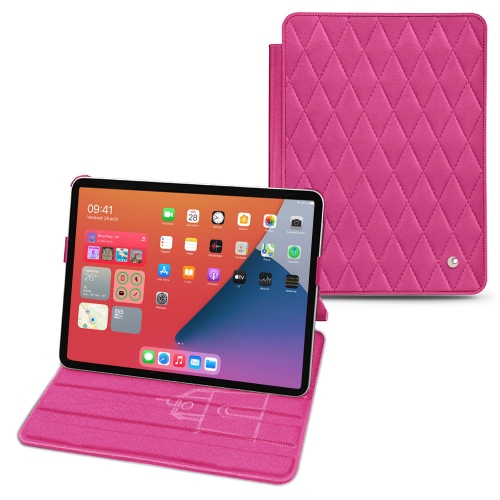Elegantes fundas de piel para el iPad mini 6 de AppleRose BB - Couture ( Pantone #DB599F )