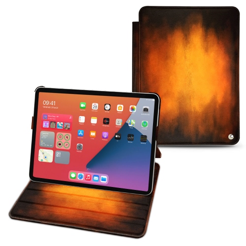 Stylish leather cases for Apple iPad mini 6Fauve Patine