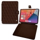 Lederschutzhülle Apple iPad mini 6 - Châtaigne - Couture ( Pantone 476C ) 
