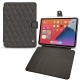 レザーケース Apple iPad mini 6 - Anthracite - Couture ( Pantone 424C ) 