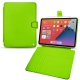 Apple iPad mini 6 leather case - Vert fluo