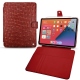 Custodia in pelle Apple iPad mini 6 - Autruche ciliegia