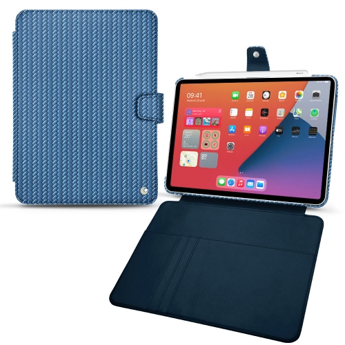 Apple iPad mini 6 용 가죽 커버Abaca ishia ( Pantone #395775 ) 