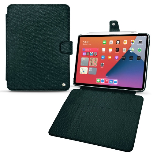 Fundas de piel para Apple iPad mini 6Vert séduisant ( Pantone #1d3c34 ) 