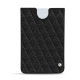 Custodia in pelle Microsoft Surface Duo 2 - Ebène - Couture ( Sleek P C12 - Black ) 