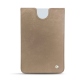 Lederschutzhülle Microsoft Surface Duo 2 - Taupe vintage ( Pantone 7530C ) 