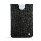 Pochette cuir Microsoft Surface Duo 2 - Autruche nero