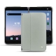 Microsoft Surface Duo 2 leather cover - Gris ( Nappa - Pantone W428C ) 