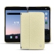 Microsoft Surface Duo 2 leather cover - Ivoire ( Sleek P C12 - White ) 