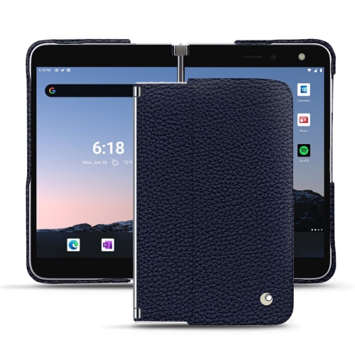  Microsoft Surface Duo 2용 Noreve 고급 케이스Cobalt ( Pantone #2b253f ) 