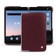 Microsoft Surface Duo 2 leather cover - Lie de vin ( Pantone 5115C ) 
