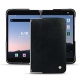 Microsoft Surface Duo 2 leather cover - Dark vintage ( Roughtcut - Black#5256 ) 