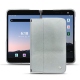 Capa em pele Microsoft Surface Duo 2 - Platinium ( Pantone 877C ) 