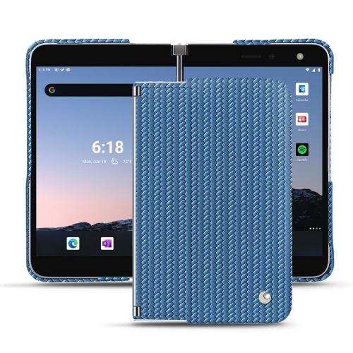 Luxury case Noreve for Microsoft Surface Duo 2Abaca ishia ( Pantone #395775 ) 