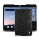 Microsoft Surface Duo 2 leather cover - Autruche nero