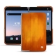 Microsoft Surface Duo 2 leather cover - Orange Patine