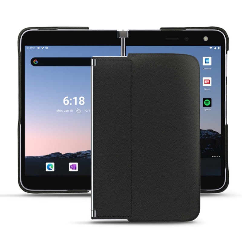 Custodia in pelle Microsoft Surface Duo 2 - Noir PU