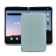 Lederschutzhülle Microsoft Surface Duo 2 - Bleu Ciel PU