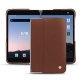 Microsoft Surface Duo 2 leather cover - Marron délicat