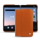 Microsoft Surface Duo 2 leather cover - Orange vibrant