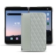 硬质真皮保护套 Microsoft Surface Duo 2 - Gris - Couture ( Nappa - Pantone W428C ) 