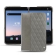 Microsoft Surface Duo 2 leather cover - Acier vintage - Couture