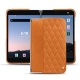 Microsoft Surface Duo 2 leather cover - Mandarine vintage - Couture