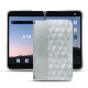 Lederschutzhülle Microsoft Surface Duo 2 - Platinium - Couture