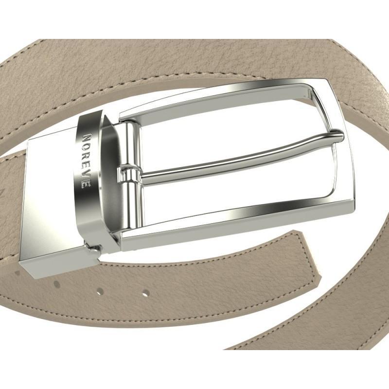 Noreve men's reversible leather belt  – Griffe 1