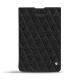 Pochette cuir Apple iPad mini 3 - Ebène - Couture ( Sleek P C12 - Black ) 
