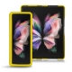 Lederschutzhülle Samsung Galaxy Z Fold3 - Jaune fluo
