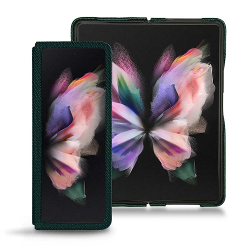 三星Galaxy Z Fold3的后盖Vert séduisant ( Pantone #1d3c34 ) 