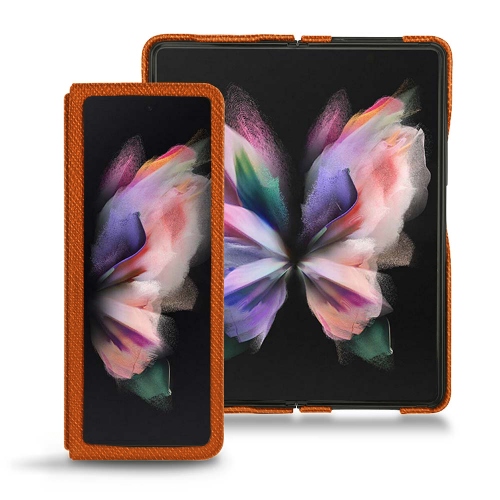 Rückwand für Samsung Galaxy Z Fold3Orange vibrant ( Pantone #e36b39 ) 