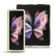 Custodia in pelle Samsung Galaxy Z Fold3 - Ivoire - Couture ( Sleek P C12 - White ) 