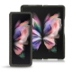 Lederschutzhülle Samsung Galaxy Z Fold3 - Anthracite - Couture ( Pantone 424C ) 