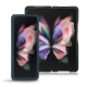 Custodia in pelle Samsung Galaxy Z Fold3 - Jean vintage - Couture