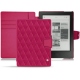 Lederschutzhülle Kobo Aura H2O - Rose fluo - Couture
