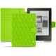 Custodia in pelle Kobo Aura H2O - Vert fluo - Couture