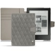 Capa em pele Kobo Aura H2O - Acier vintage - Couture