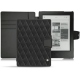 Lederschutzhülle Kobo Aura H2O - Noir - Couture ( Nappa - Black ) 
