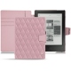 Housse cuir Kobo Aura H2O - Rose - Couture ( Nappa - Pantone 2365C ) 