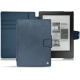 Kobo Aura H2O leather case - Jean vintage ( Roughtcut - Pantone 285U  ) 