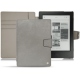 Housse cuir Kobo Aura H2O - Acier vintage ( Pantone 403C ) 