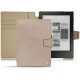 Lederschutzhülle Kobo Aura H2O - Taupe vintage ( Pantone 7530C ) 