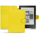 Lederschutzhülle Kobo Aura H2O - Jaune fluo