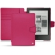 Housse cuir Kobo Aura H2O - Rose fluo