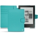 Housse cuir Kobo Aura H2O - Bleu fluo